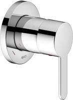 Keuco IXMO Flat Unterputz-Einhebelmischer, rund, Badarmaturen, 59551010301, chrom