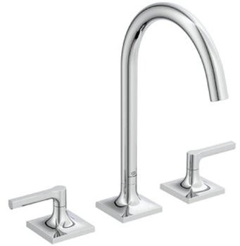 Ideal Standard Joy Neo ohne Ablaufgarnitur 168mm Hebelgriffe chrom (BD146AA)