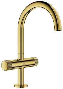 GROHE Waschtisch-Einlochbatterie Atrio Private Collection L-Size Knopfbet&auml;tigung cool sunrise (21138GL0)