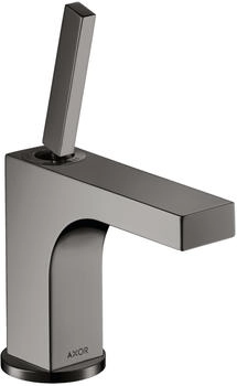Axor Citterio Einhebel-Waschtischmischer 90 mit Pingriff mit Zugstangen-Ablaufgarnitur Polished Black Chrome 39035330