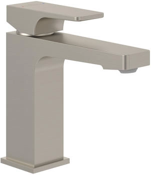 Villeroy & Boch Architectura Square Einhebel-Waschtischarmatur ohne Ablaufgarnitur Standmontage Brushed Nickel Matt TVW12500400064