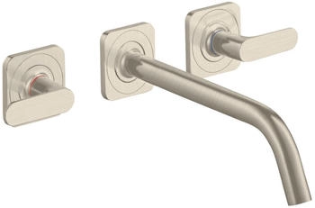 Axor Citterio M 3-Loch Waschtischarmatur Unterputz 226 mm Brushed Nickel 34315820