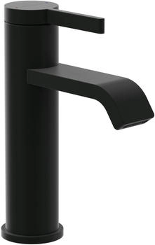 Villeroy & Boch Dawn Einhebel-Waschtischarmatur 100 gebogener Auslauf ohne Ablaufgarnitur Standmontage Matt Black TVW106103152K5