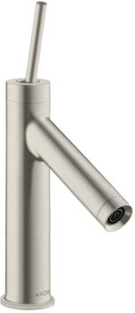 Axor Starck Einhebel-Waschtischmischer 90 mit Pingriff Edelstahl Optic 10117800