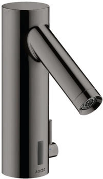 Axor Starck Elektronik-Waschtischmischer mit Temperaturregulierung und Batteriebetrieb Polished Black Chrome 10101330