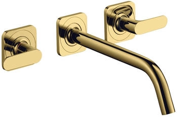 Axor Citterio M 3-Loch Waschtischarmatur Unterputz 226 mm Polished Gold Optic 34315990