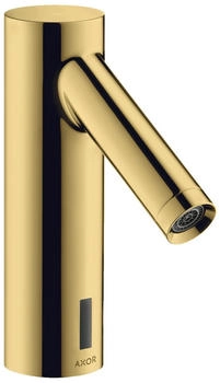 Axor Starck Elektronik-Waschtischmischer mit Temperaturvoreinstellung und Netzanschluss 230 V Polished Gold Optic 10145990