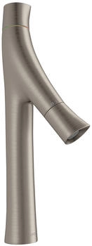 Axor Starck Organic 2-Griff Waschtischarmatur 170 f&uuml;r Aufsatzwaschtische Edelstahl Optic 12012800
