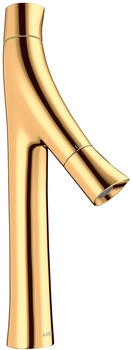 Axor Starck Organic 2-Griff Waschtischarmatur 170 für Aufsatzwaschtische Polished Gold Optic 12012990
