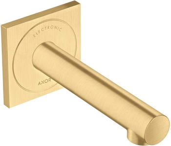 Axor Uno Elektronik-Waschtischmischer Unterputz 161 mm Brushed Gold Optic 45110250