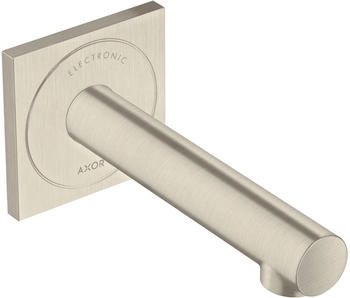 Axor Uno Elektronik-Waschtischmischer Unterputz 161 mm Brushed Nickel 45110820