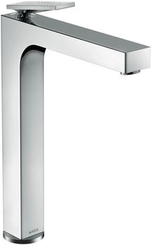 Axor Citterio Einhebel-Waschtischmischer 280 mit Hebelgriff 226 mm Chrom (Rautenschliff) 39151000