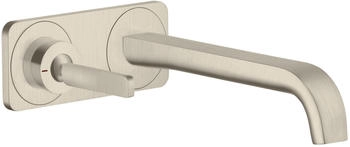 Axor Citterio E Einhebel-Waschtischmischer mit Platte Unterputz Brushed Nickel 36114820