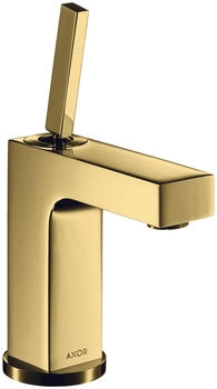Axor Citterio Einhebel-Waschtischmischer 110 mit Pingriff Polished Gold Optic 39018990
