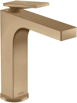 Axor Citterio Einhebel-Waschtischmischer 160 mit Hebelgriff Brushed Bronze (Rautenschliff) 39081140