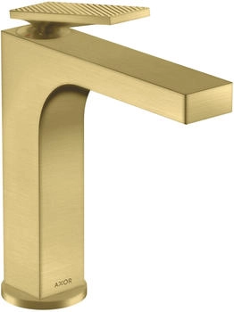 Axor Citterio Einhebel-Waschtischmischer 160 mit Hebelgriff Brushed Brass (Rautenschliff) 39081950