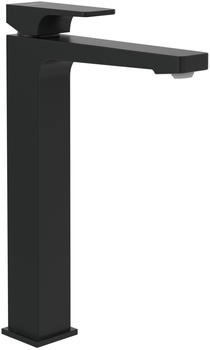 Villeroy & Boch Architectura Square Einhebel-Waschtischarmatur mit Push-Open-Ablaufgarnitur Standmontage Matt Black TVW125002000K5