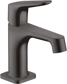 Axor Citterio M Einhebel-Waschtischmischer 70 mit Zugstangen-Ablaufgarnitur Brushed Black Chrome 34016340
