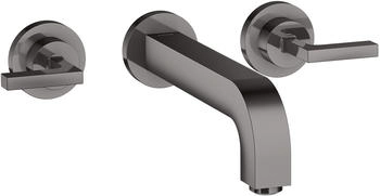 Axor Citterio 3-Loch Waschtischarmatur Hebelgriff Unterputz 222 mm Polished Black Chrome 39147330