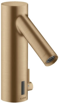 Axor Starck Elektronik-Waschtischmischer mit Temperaturregulierung und Netzanschluss 230 V Brushed Bronze 10140140