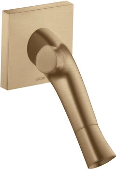 Axor Starck Organic 2-Griff Waschtischarmatur bodenstehend Unterputz Brushed Bronze 12015140