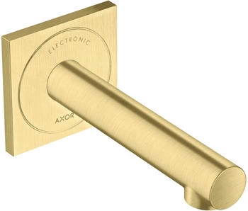 Axor Uno Elektronik-Waschtischmischer Unterputz 161 mm Brushed Brass 45110950