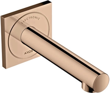 Axor Uno Elektronik-Waschtischmischer Unterputz 161 mm Polished Red Gold 45110300