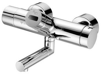 Schell Vitus Aufputz-Waschtisch-Armatur Batteriebetrieb Thermostat Infrarot 270 mm Chrom 016350699 Schell Vitus Aufputz-Waschtisch-Armatur Batteriebetrieb Thermostat Infrarot 270 mm Chrom 016350699
