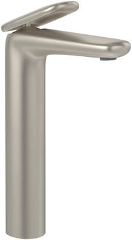 Villeroy & Boch Antao Einhebel-Waschtischarmatur 228 mit Push-Open-Ablaufgarnitur Standmontage Brushed Nickel Matt TVW11100500064