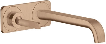 Axor Citterio E Einhebel-Waschtischmischer mit Platte Unterputz Brushed Red Gold 36114310