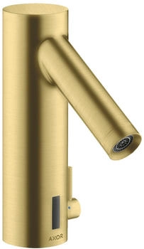 Axor Starck Elektronik-Waschtischmischer mit Temperaturregulierung und Netzanschluss 230 V Brushed Brass 10140950