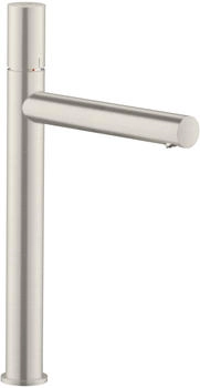 Axor Uno Einhebel-Waschtischmischer 260 mit Zerogriff Edelstahl Optic 45004800