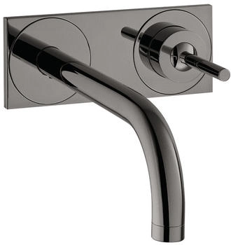 Axor Uno Einhebel-Waschtischmischer mit Platte Unterputz 225 mm Polished Black Chrome 38115330