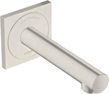 Axor Uno Elektronik-Waschtischmischer Unterputz 161 mm Edelstahl Optic 45110800