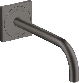 Axor Uno Elektronik-Waschtischmischer Unterputz 225 mm Brushed Black Chrome 38120340