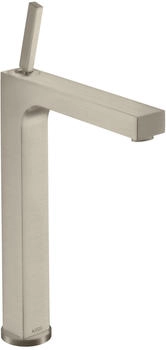 Axor Citterio Einhebel-Waschtischmischer 280 mit Pingriff mit Zugstangen-Ablaufgarnitur Brushed Nickel 39020820
