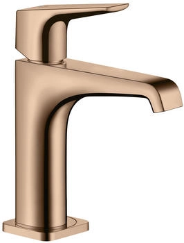 Axor Citterio E Einhebel-Waschtischmischer 130 mit Hebelgriff Polished Red Gold 36111300