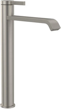Villeroy & Boch Dawn Einhebel-Waschtischarmatur 245 gebogener Auslauf ohne Ablaufgarnitur Standmontage Brushed Nickel Matt TVW10610615264