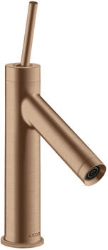Axor Starck Einhebel-Waschtischmischer 90 mit Pingriff Brushed Red Gold 10117310