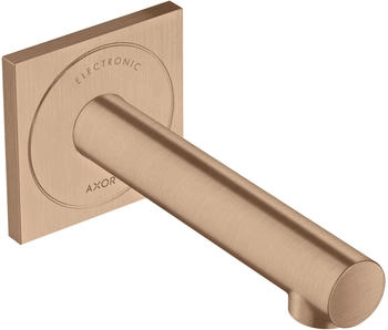 Axor Uno Elektronik-Waschtischmischer Unterputz 161 mm Brushed Red Gold 45110310