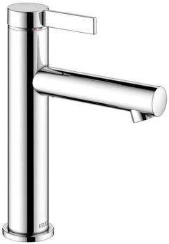 KEUCO IXMO Pure Waschtischarmatur 130, Ausladung 125mm, ohne Ablaufgarnitur, verchromt (59501011101)
