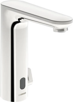 Hansa Hansaelectra berührungslose Waschtischarmatur Bluetooth Netzbetrieb Chrom (93602009)