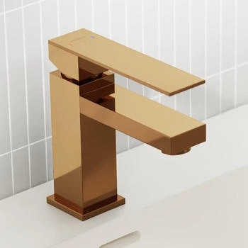 Steinberg Serie 160 Waschtischarmatur ohne Ablaufgarnitur rose gold (160 1010 RG)