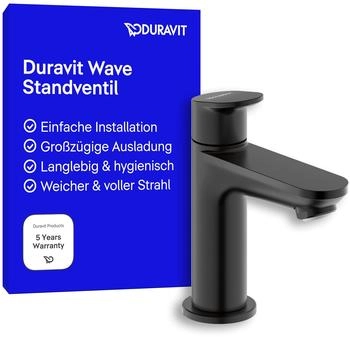 Duravit Wave Standventil schwarz matt (WA1080002046)