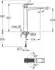 GROHE Allure Brilliant Einhand-Waschtischarmatur XL-Size für Aufsatzbecken mit Rändelstrukturgriff supersteel (24417DC0)