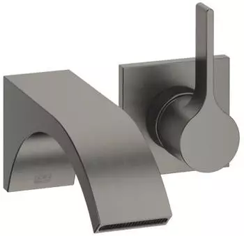 Dornbracht CYO Waschtisch-Wand-Einhandmischer ohne Ablaufgarnitur Dark Platinum matt (36861811-99)