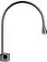 Gessi Goccia Waschtisch-Stand-Auslauf 244mm schwenkbar Metall Schwarz (33852124)