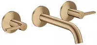 hansgrohe AXOR One 3-Loch Waschtischarmatur 48150140 Unterputz, Ausladung 160mm,