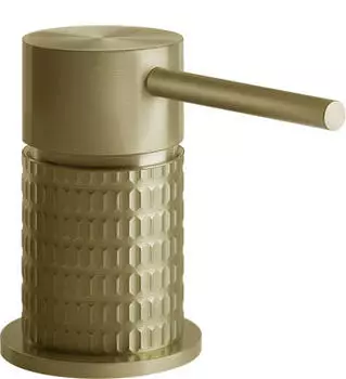 Gessi 316 Meccanica Einhebelmischer Tischmontage Messing geb&uuml;rstet (54205727)