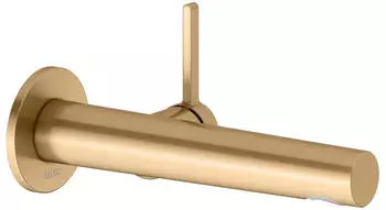 KEUCO Edition 400 Einhebel-Waschtischmischer Unterputz Messing geb&uuml;rstet 197mm (51516251101)